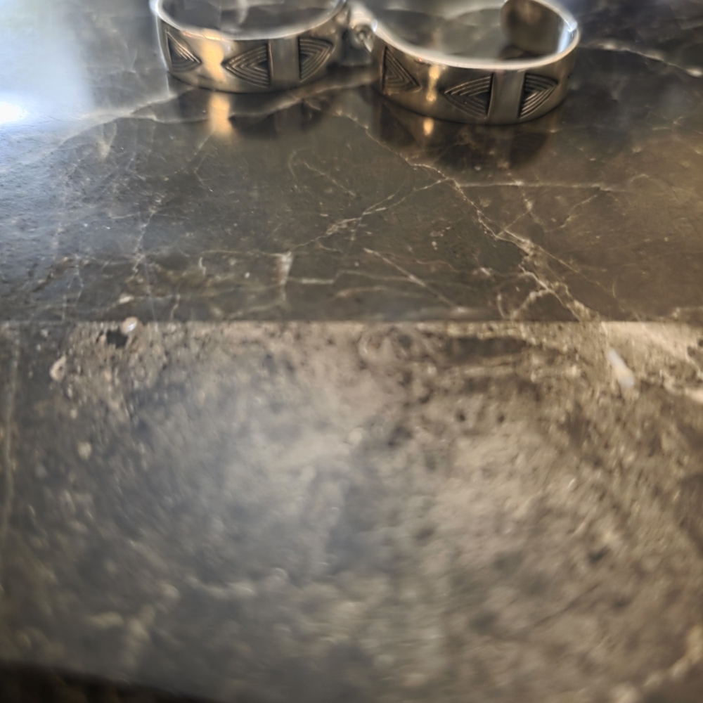 Silver Cuff Earrings - Picture 2 of 2